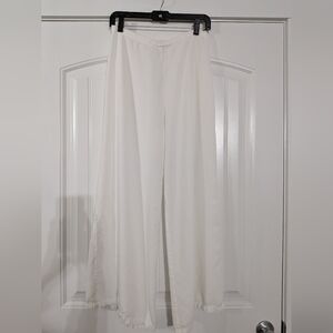 Bryn Walker Tencel High Right Wide Leg Boho Cropped Trouser Pants